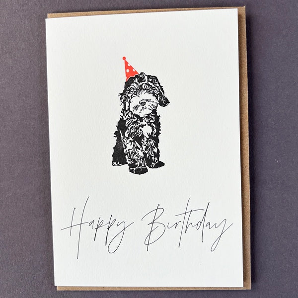 Happy Birthday Cockapoo Card