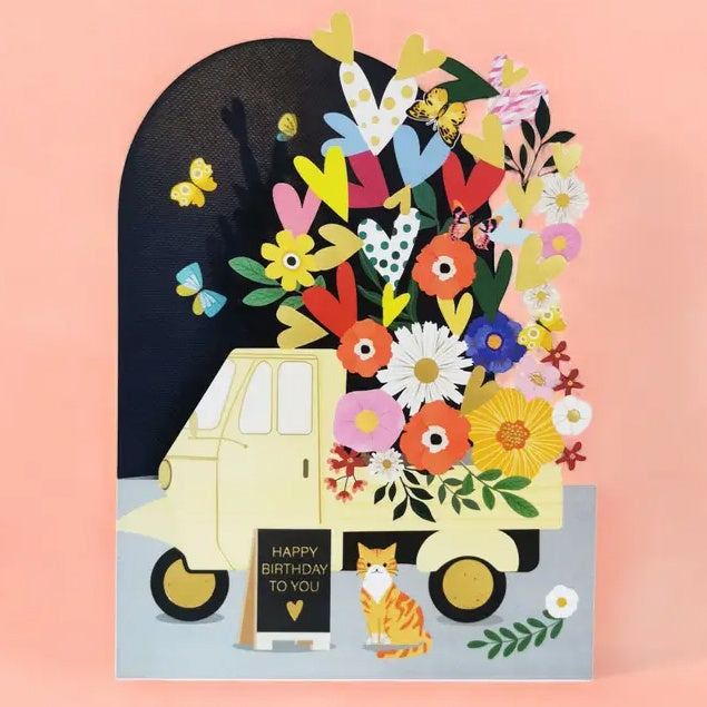 Happy Birthday To You Flower Delivery Card