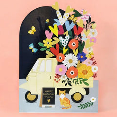Happy Birthday To You Flower Delivery Card
