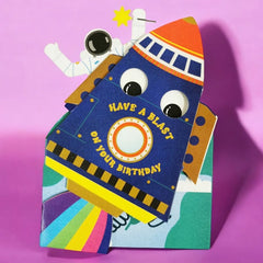 Aww So Cute Rocket Card