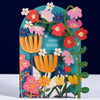 Happy Birthday Blossom Paper Cut Card