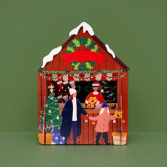 Christmas Stall Pop Up 3D Card