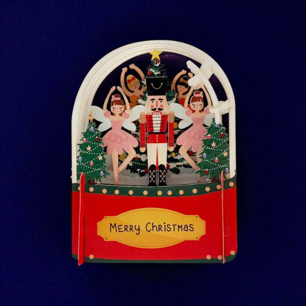 Nut Cracker Pop Up 3D Card