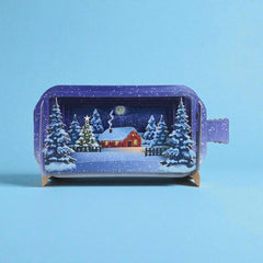 Silent Night Message in a Bottle Card