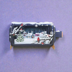 Winter Wonderland Message in a Bottle Card