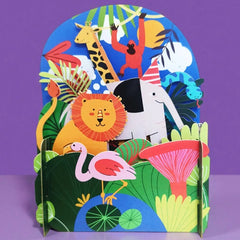 Forest Animals Pop Up Card