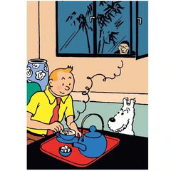 Taking Tea Plastic Sleeve