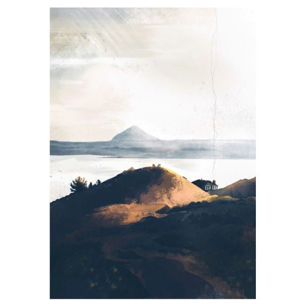 Arthur's Seat A4 Print