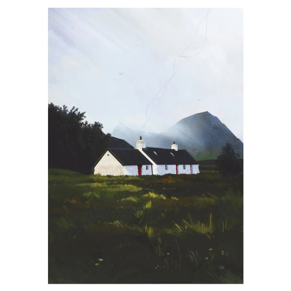 Blackrock Cottage A4 Print