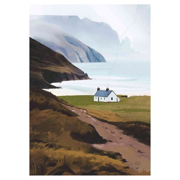 Kearvaig Bothy A4 Print