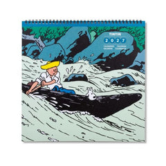 2027 Tintin Wall Calendar