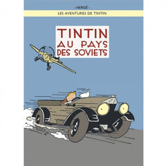 Tintin Au Pays Des Soviets Colour Postcard
