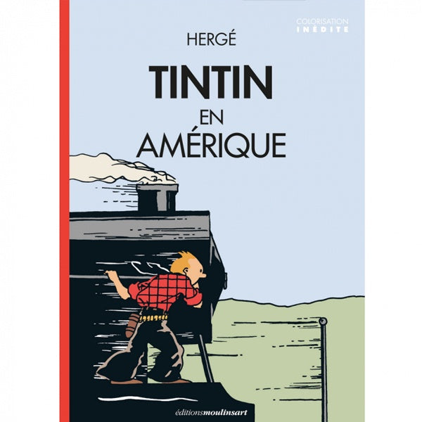 Tintin En Amerique New Postcard