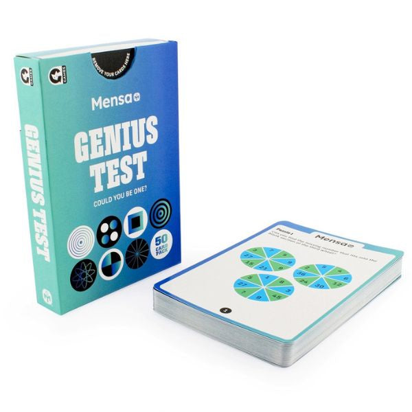 Mensa Genius Test Card Pack
