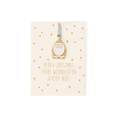Santa Mini Ornament Card