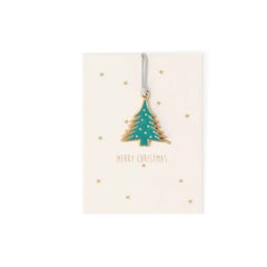 Christmas Tree Mini Ornament Card