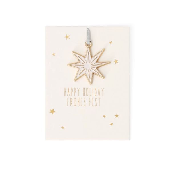 Star Mini Ornament Card