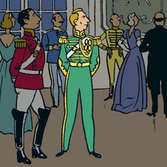 Herge Green Suit Figure