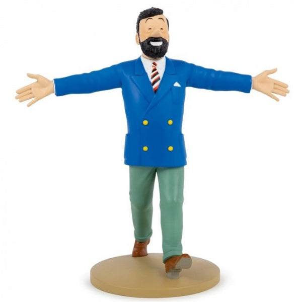 Haddock Blue Jacket Arms Out Figure
