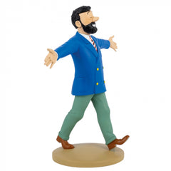 Haddock Blue Jacket Arms Out Figure
