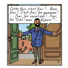 Haddock Blue Jacket Arms Out Figure