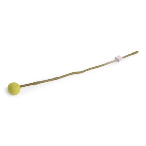 Lime Flower Bud Small Felt Decoration