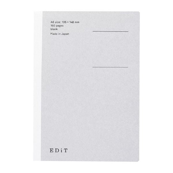 EDiT A6 Blank Notebook