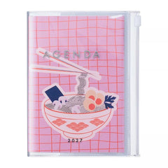 2026/2027 Ramen Illustration A6 Weekly Vertical Diary