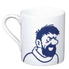 Captain Haddock Blue Line Mug