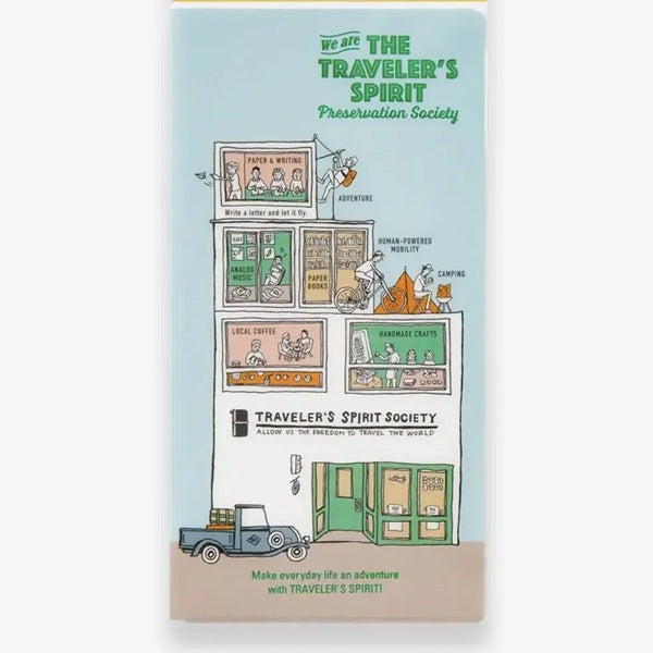 Traveler's Tall Clear Folder 2026