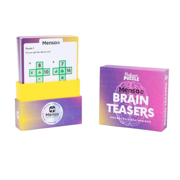 Mensa Brain Teasers Card Pack
