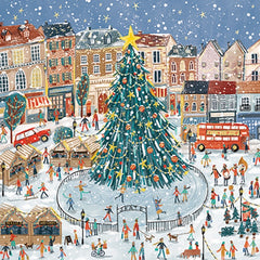 Christmas Shopping Christmas Card Box