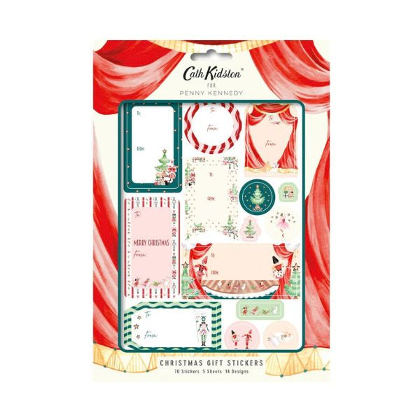 Nutcracker Gift Stickers