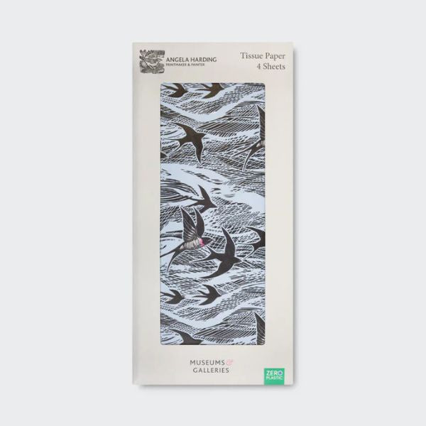 Swallow & Sea by Angela Harding Tissue Paper