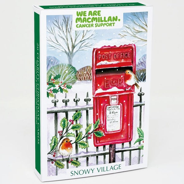 Snowy Village Box of 20 Charity Cards