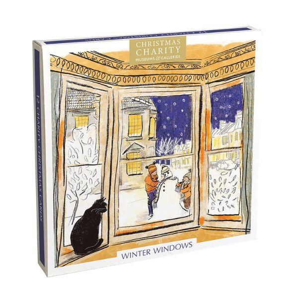 Winter Windows Christmas Card Box