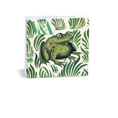 Frog Tile Pack of 8 Blank Cards