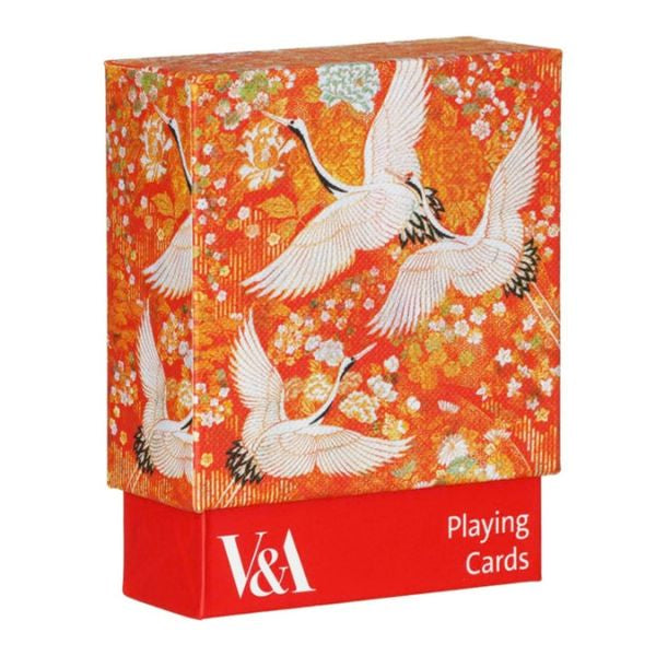 Kimono Cranes Playing Cards