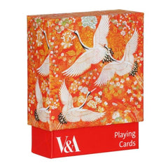 Kimono Cranes Playing Cards