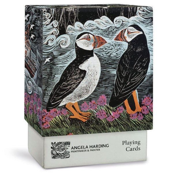 Angela Harding Puffin Playing Cards