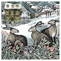 We Three Hares Card Pack