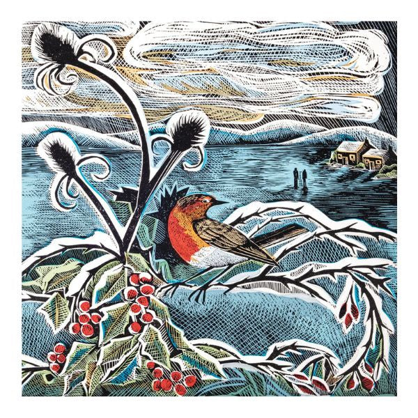 Scottish Robins Card Pack
