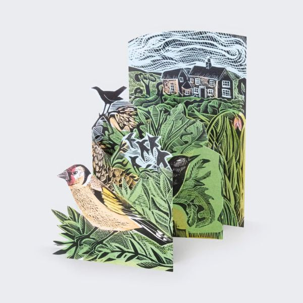 Angela Harding Garden Birds 3D Card