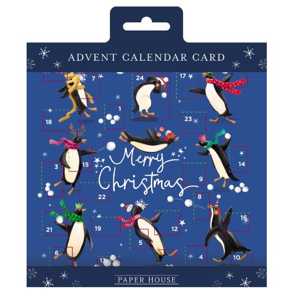 Christmas Friends Advent Card