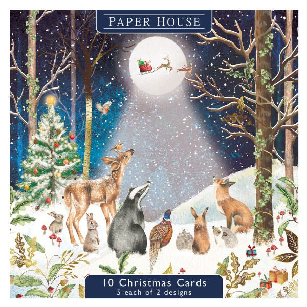 Fable Forest Christmas Card Pack