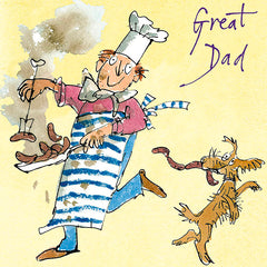 Great Dad Chef Father's Day Card