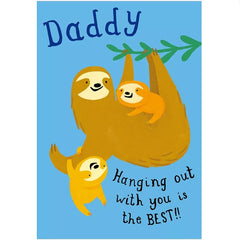 Hanging Out With You Father's Day Card