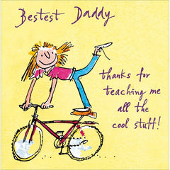 Quentin Blake Bestest Daddy Father's Day Card