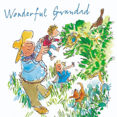Quentin Blake Wonderful Grandad Father's Day Card
