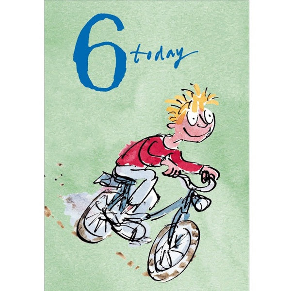 6 Today Quentin Blake Birthday Card